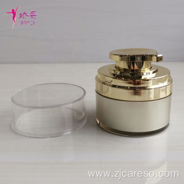 30ml/50ml/100g Round Shape Airless Pump Cream Jar